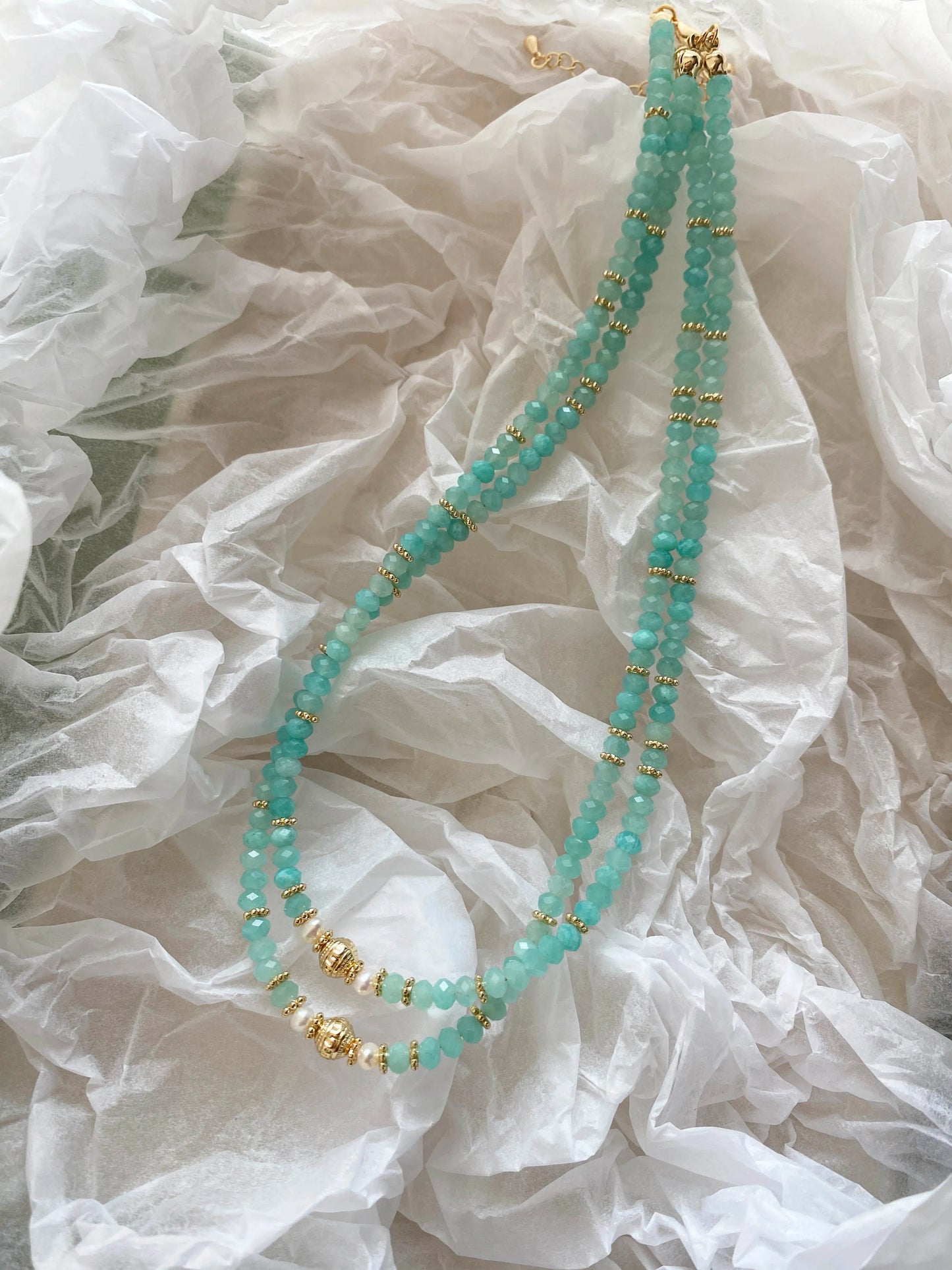 Amazonite Necklace – Long Island | HOTSHELLOW Stone Bookstore