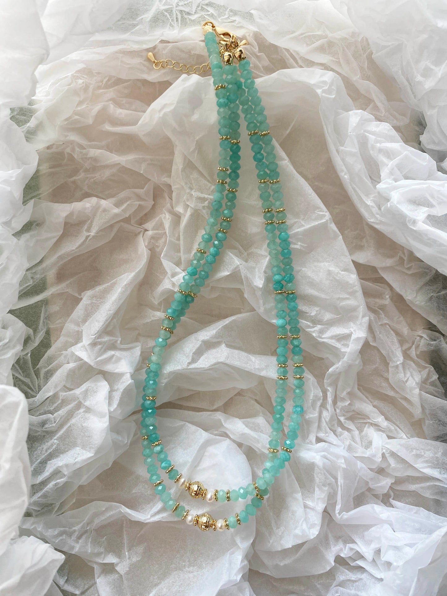 Amazonite Necklace – Long Island | HOTSHELLOW Stone Bookstore