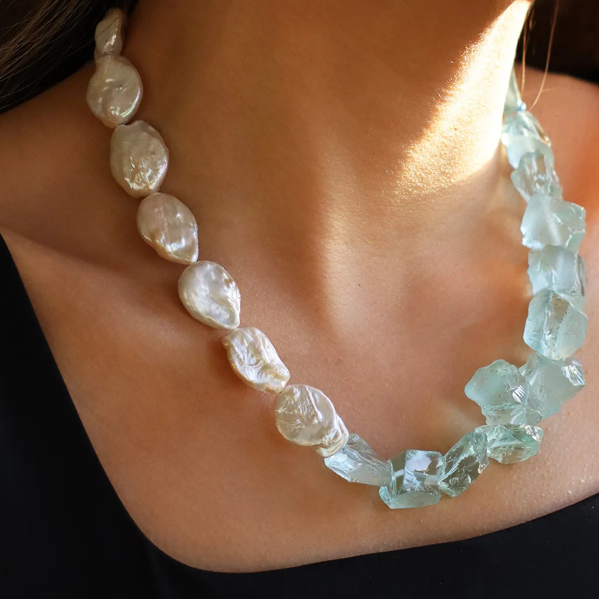 Aquamarine_FreshwaterPearlNecklace_OasisEditionHOTSHELLOWStoneBookstore-p10