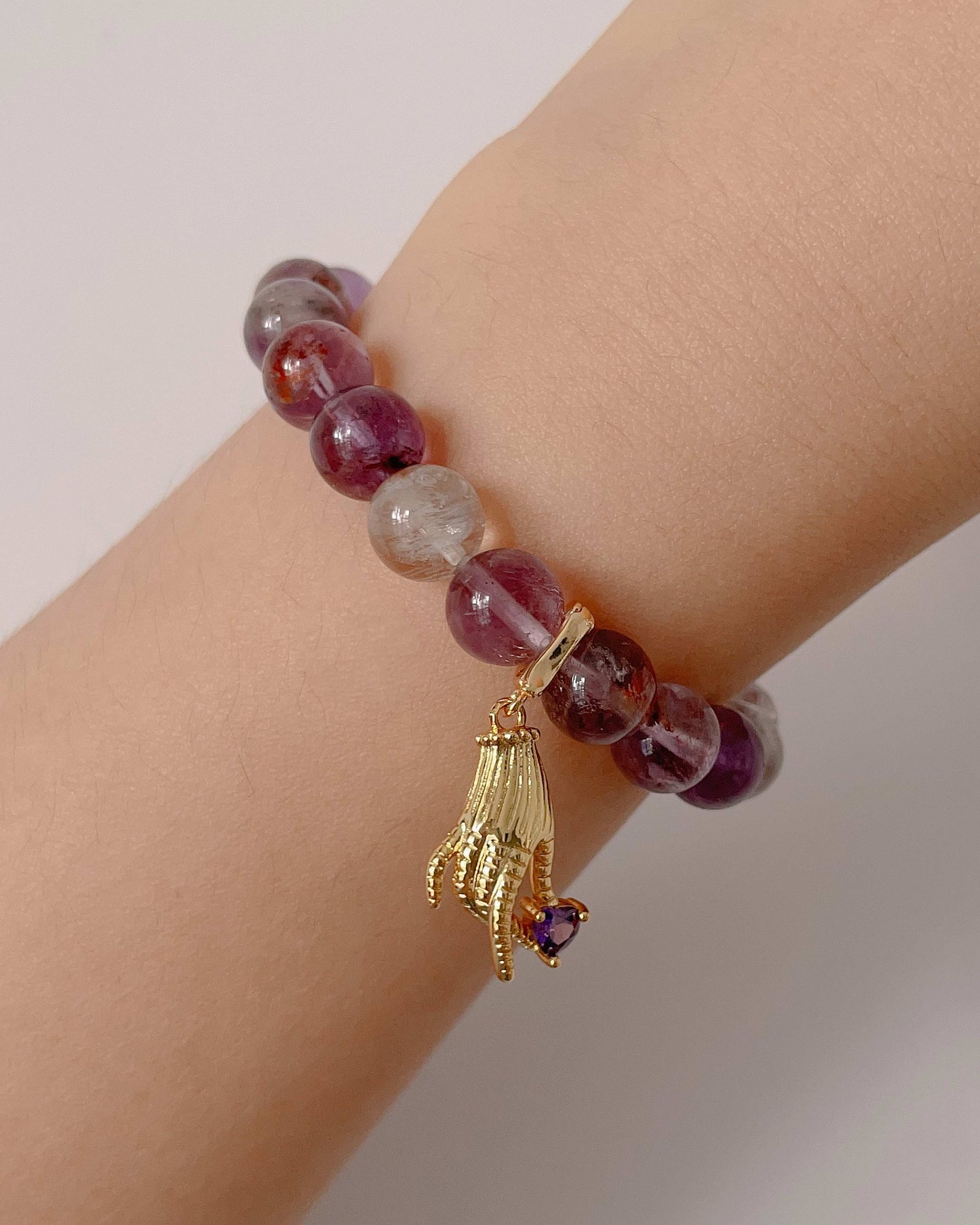 Charm polyvalent de gemme d’orchidée