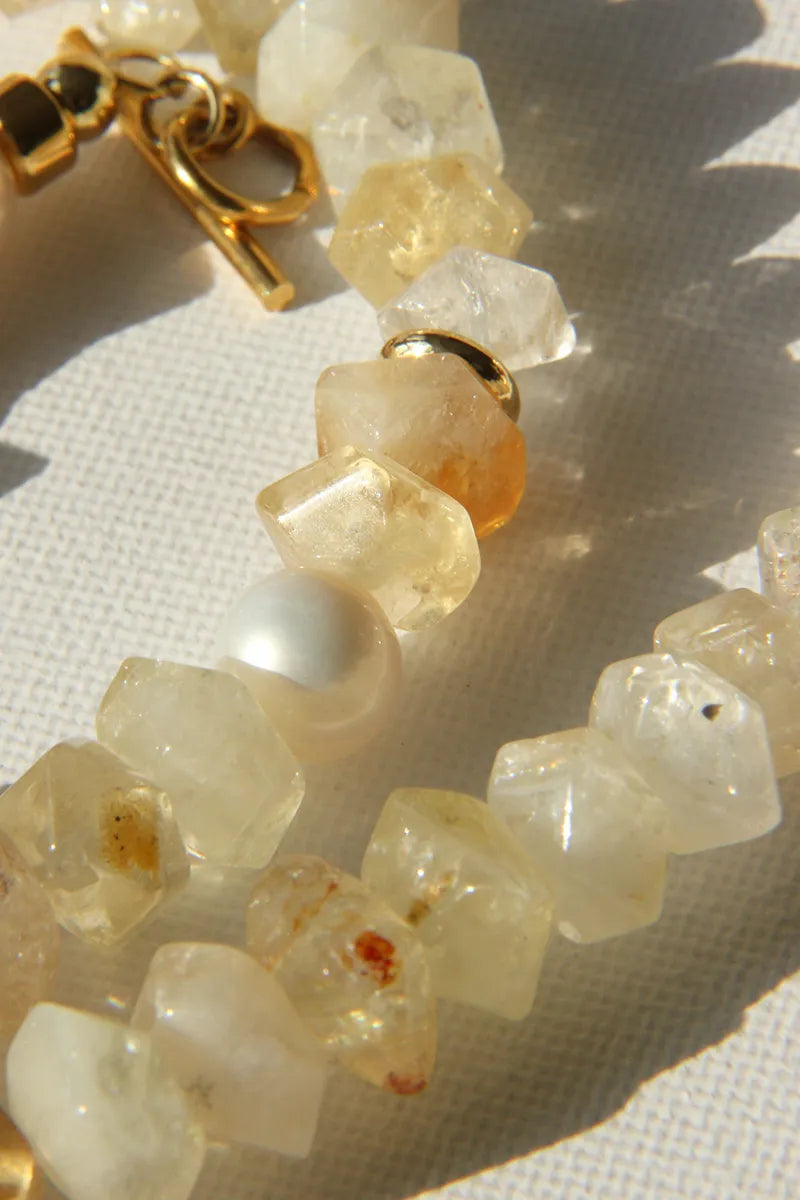 Citrine_FreshwaterPearlBeadedNecklace_GoldenSummerHOTSHELLOWStoneBookstore-p2