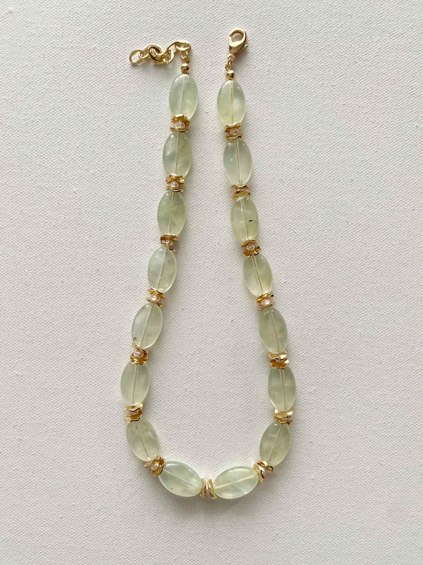 Prehnite Necklace | HOTSHELLOW Stone Bookstore