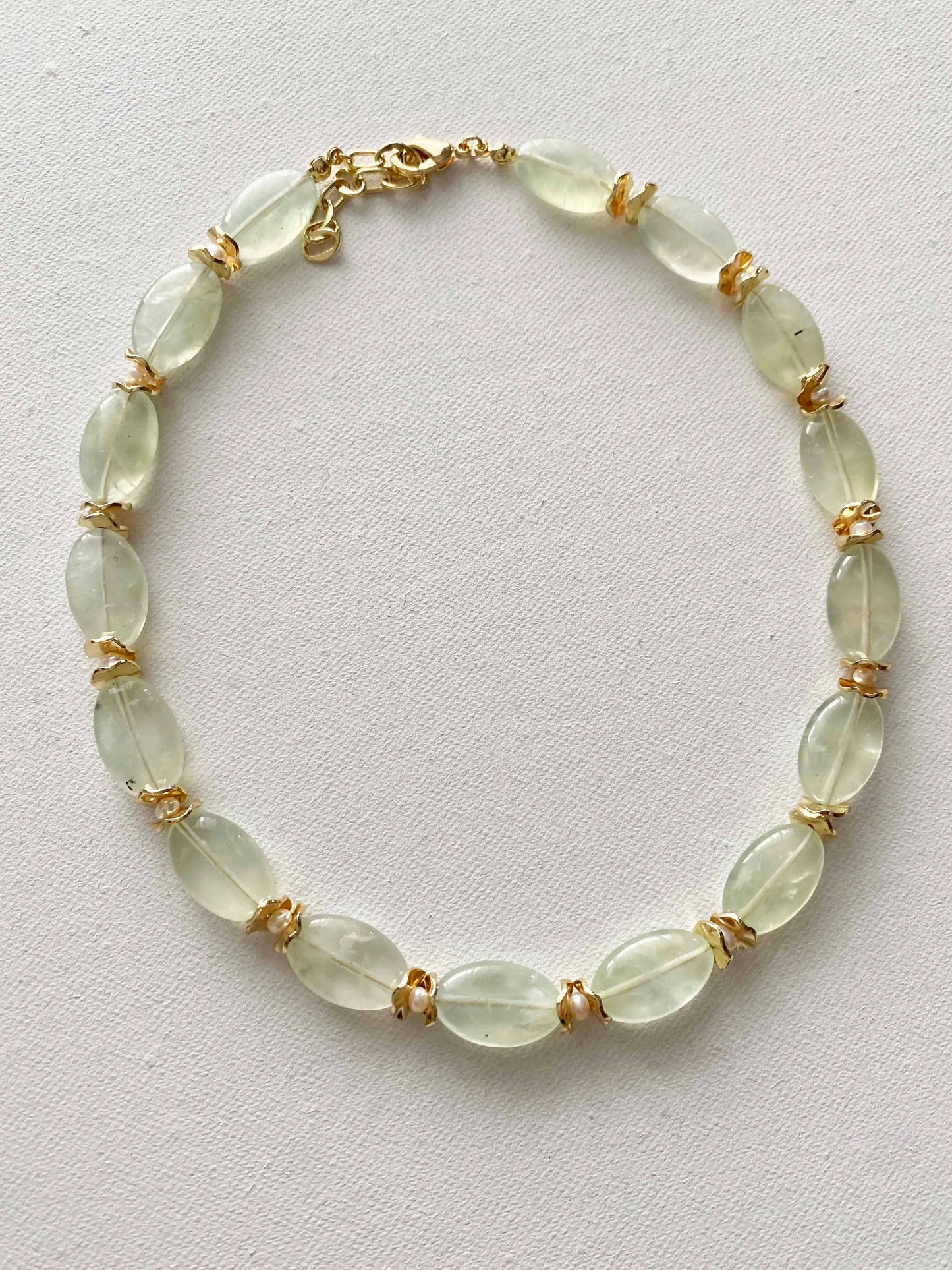 Prehnite Necklace | HOTSHELLOW Stone Bookstore