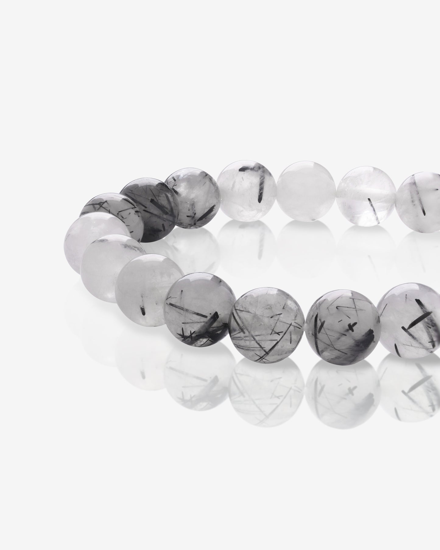 Black Rutilated Quartz Bracelet-HOTSHELLOW-P2