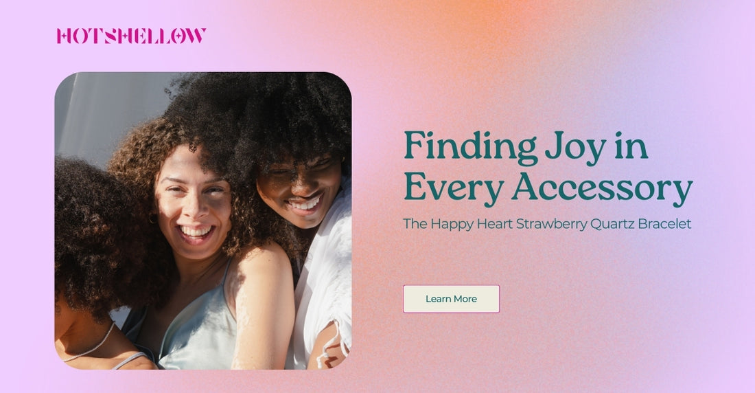 Finding Joy in Every Accessory: The Happy Heart Strawberry Quartz Bracelet