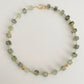 Handcrafted Natural Prehnite Gold Plated Necklace-HOTSHELLOW-P3