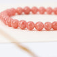 Pink Rhodochrosite Blossom Bracelet