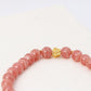 Pink Rhodochrosite Blossom Bracelet