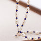 Lapis Lazuli Pearl Ocean Necklace