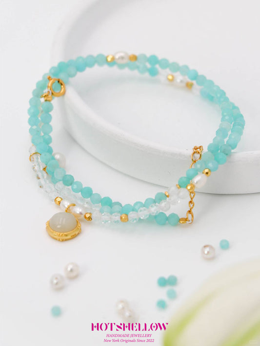 Mint Green Amazonite Confidence Necklace