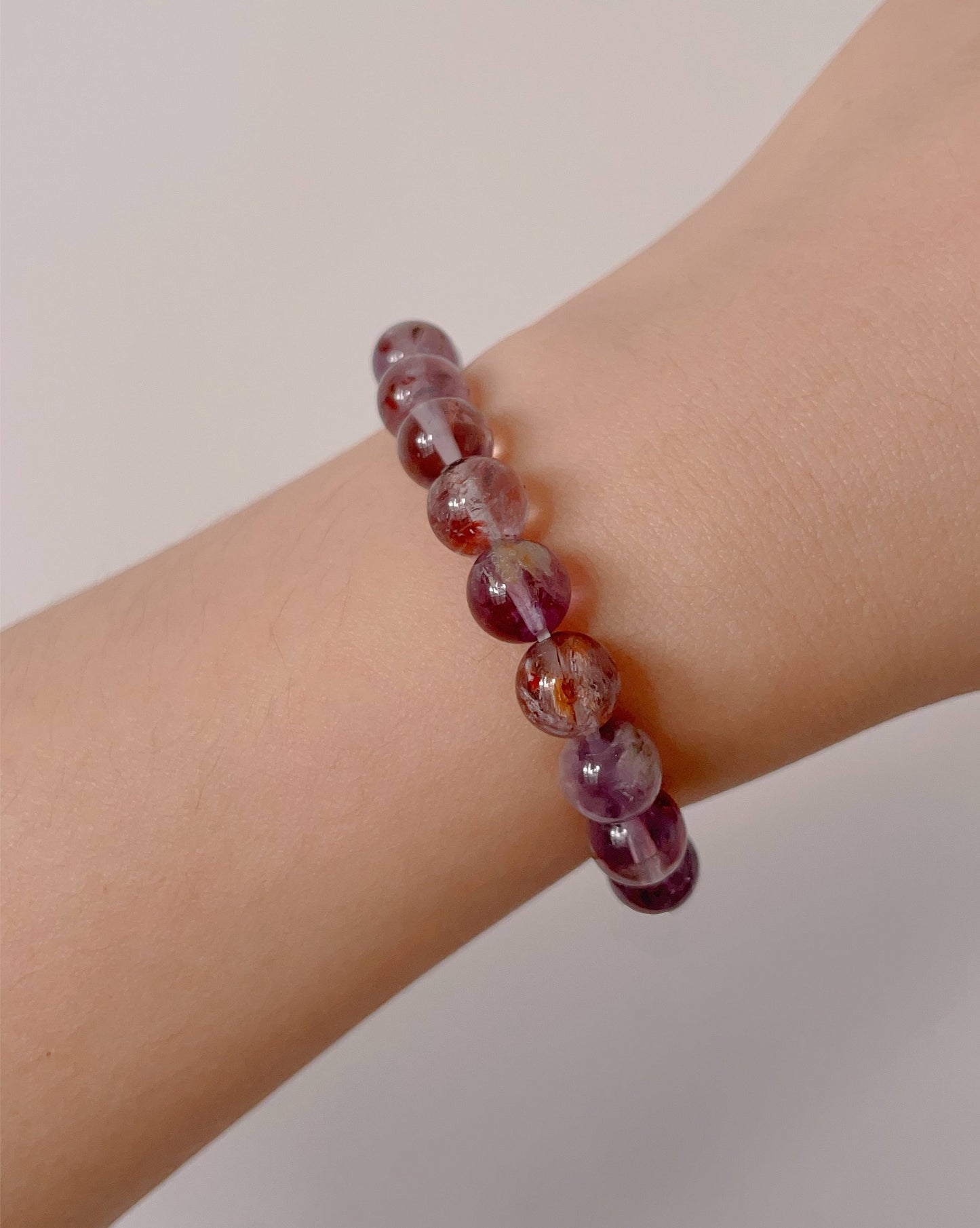 Purple Ghost Quartz Bracelet-HOTSHELLOW-P3