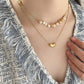 Baroque Elegance: S925 Gold-Plated Pearl Necklace