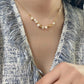 Baroque Elegance: S925 Gold-Plated Pearl Necklace