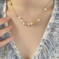 Baroque Elegance: S925 Gold-Plated Pearl Necklace