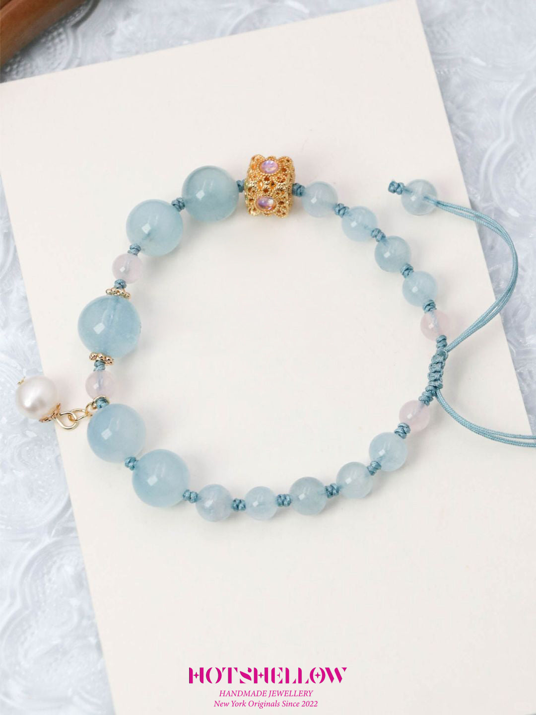 Bravery Blue Aquamarine Bracelet