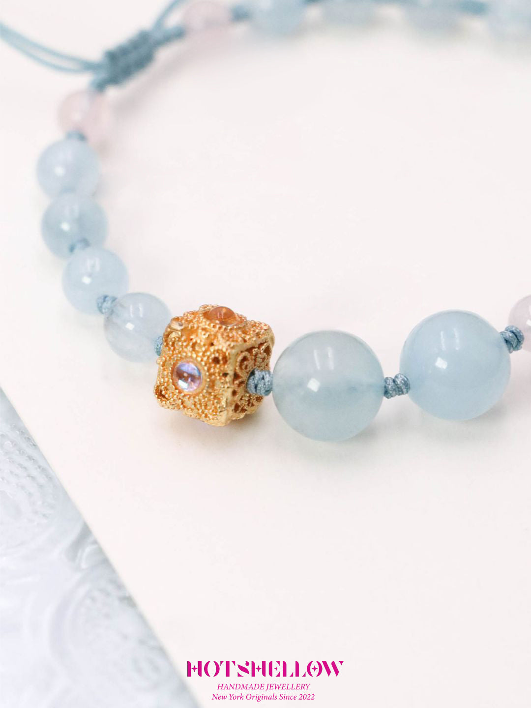 Bravery Blue Aquamarine Bracelet