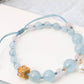 Bravery Blue Aquamarine Bracelet