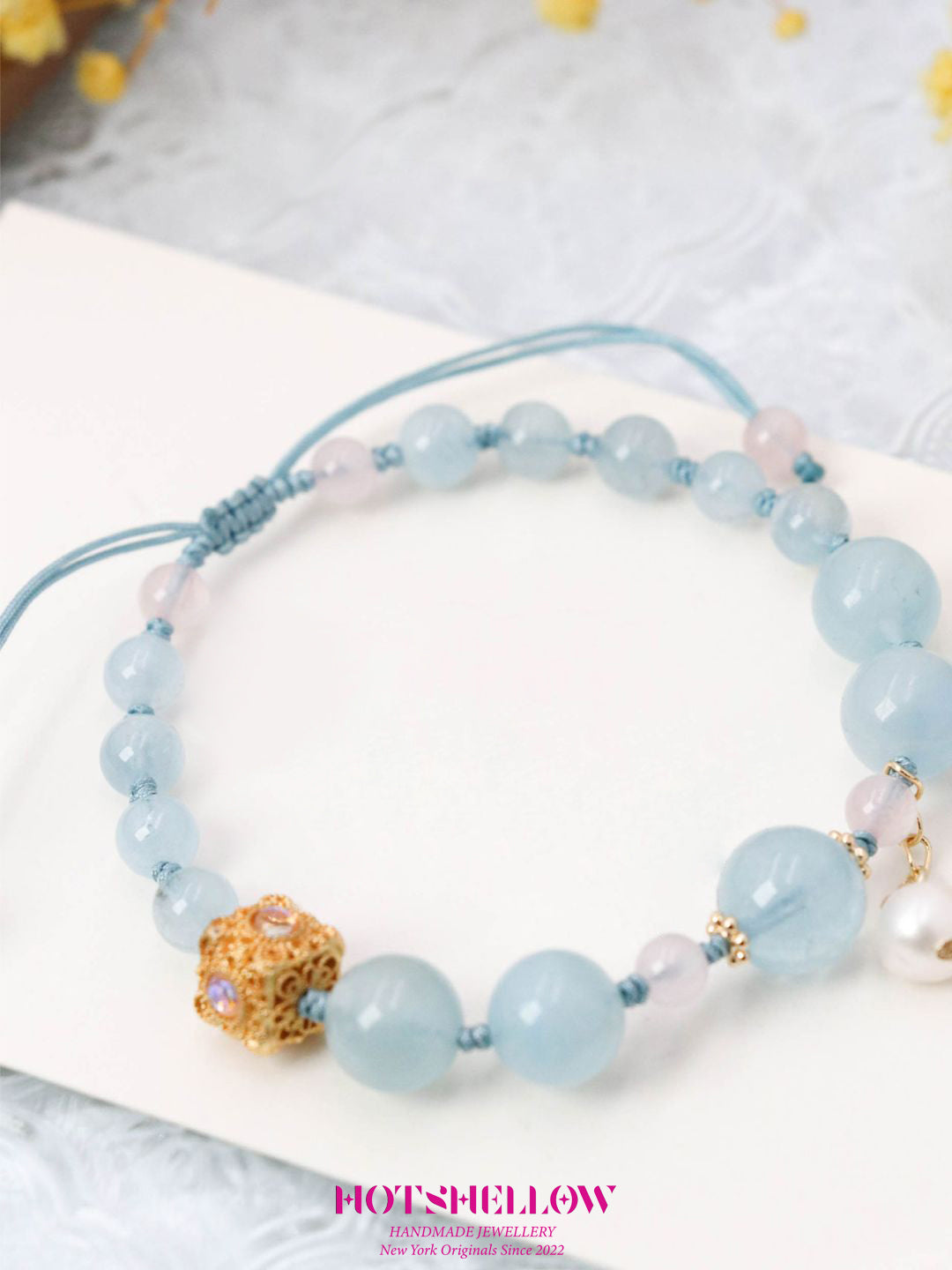 Bravery Blue Aquamarine Bracelet