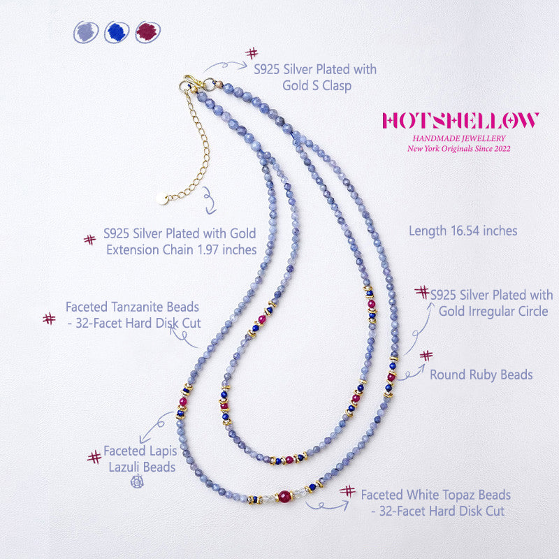 Celestial-Blue-Tanzanite-Layered-Necklace-HOTSHELLOW-P3