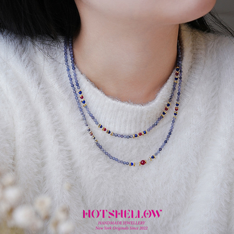 Celestial-Blue-Tanzanite-Layered-Necklace-HOTSHELLOW-P4