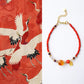 Crimson Serenity Southern Red Agate Bracelet-HOTSHELLOW-p1