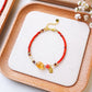 Crimson Serenity Southern Red Agate Bracelet-HOTSHELLOW-p3
