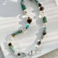Deconstructed Natural Stone Necklace – Elemental Balance | HOTSHELLOW Stone Bookstore