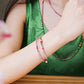 Dreamy Pink Tourmaline Bracelet-HOTSHELLOW-P2
