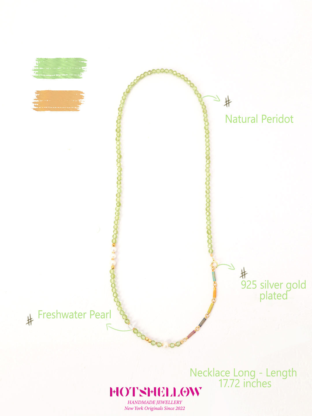 Emerald Sky Peridot Necklace