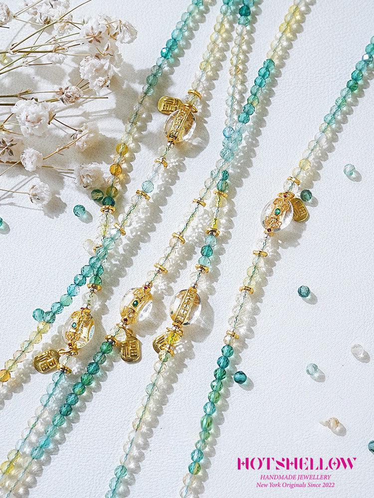 Green-Glow-Citrine_Apatite-Gradient-Necklace-HOTSHELLOW-P3