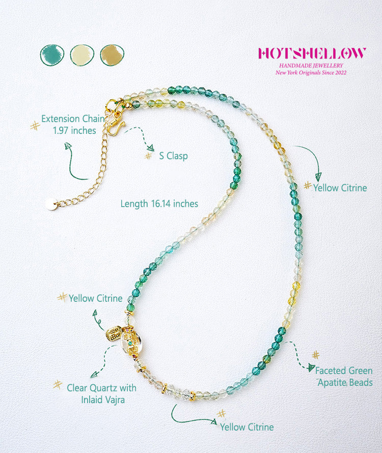 Green-Glow-Citrine_Apatite-Gradient-Necklace-HOTSHELLOW-P4