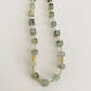 Handcrafted Natural Prehnite Gold Plated Necklace-HOTSHELLOW-P5