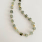 Handcrafted Natural Prehnite Gold Plated Necklace-HOTSHELLOW-P6