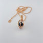 Heartbeat Elegance: Black Onyx Pendant Necklace