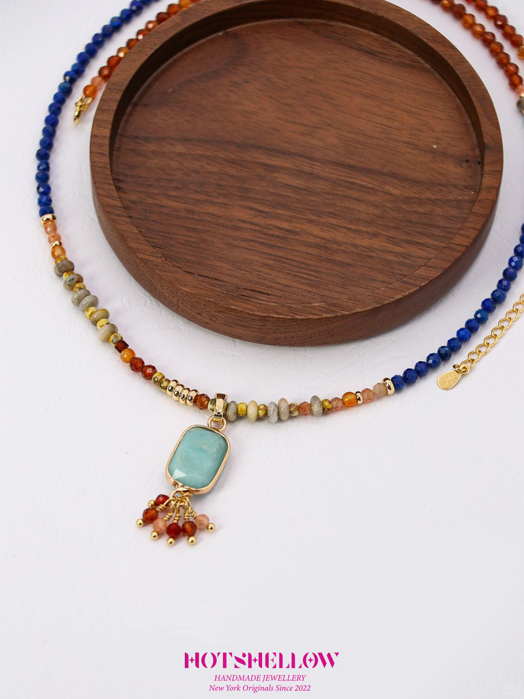 Multicolor Tourmaline Elegant Necklace