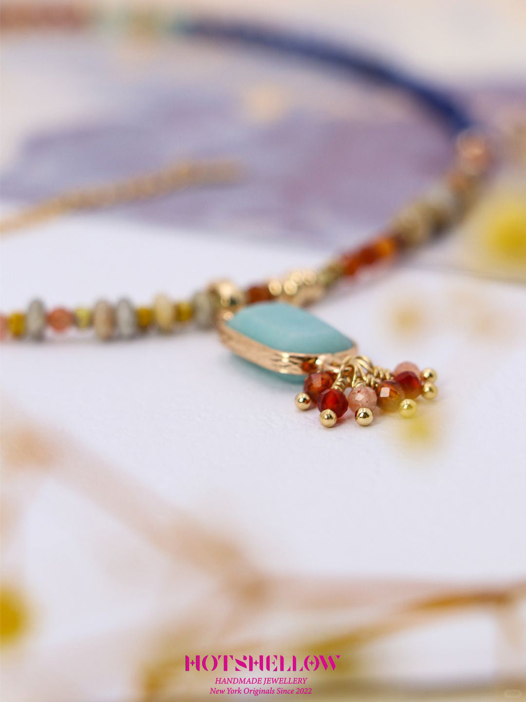 Multicolor Tourmaline Elegant Necklace