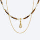 Tiger's Eye & Baroque Pearl Fruit Lover Layered Necklace