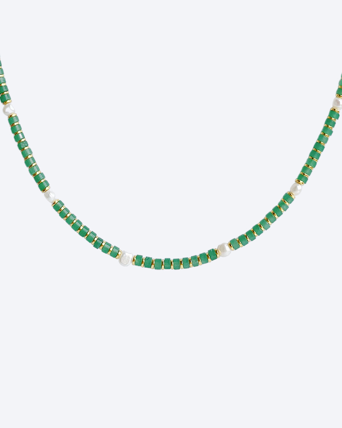 Collier d’aventurine verte d’énergie terrestre