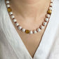 Tiger Eye & Garnet & Baroque Pearl Necklace – The Extraordinary Way | HOTSHELLOW Stone Bookstore