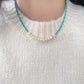 Tranquil Glow: Pearl and Amazonite Layered Necklace