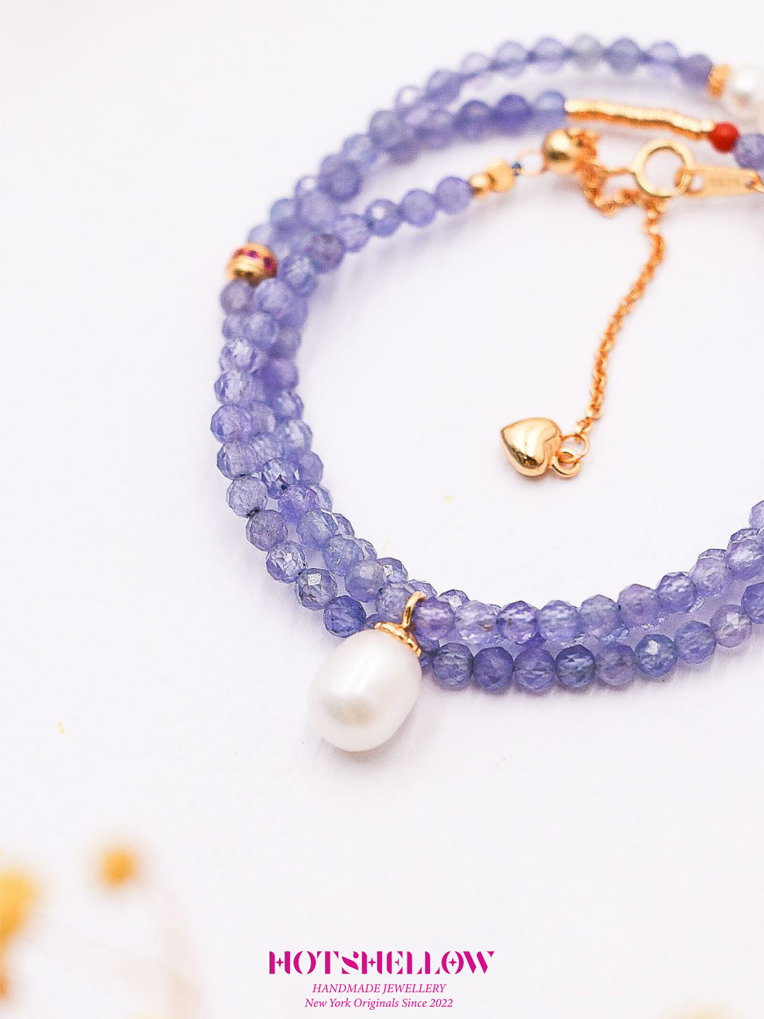 Violet Elegance Tanzanite Necklace