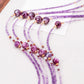 Violet Flame Amethyst Necklace