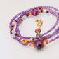 Violet Flame Amethyst Necklace