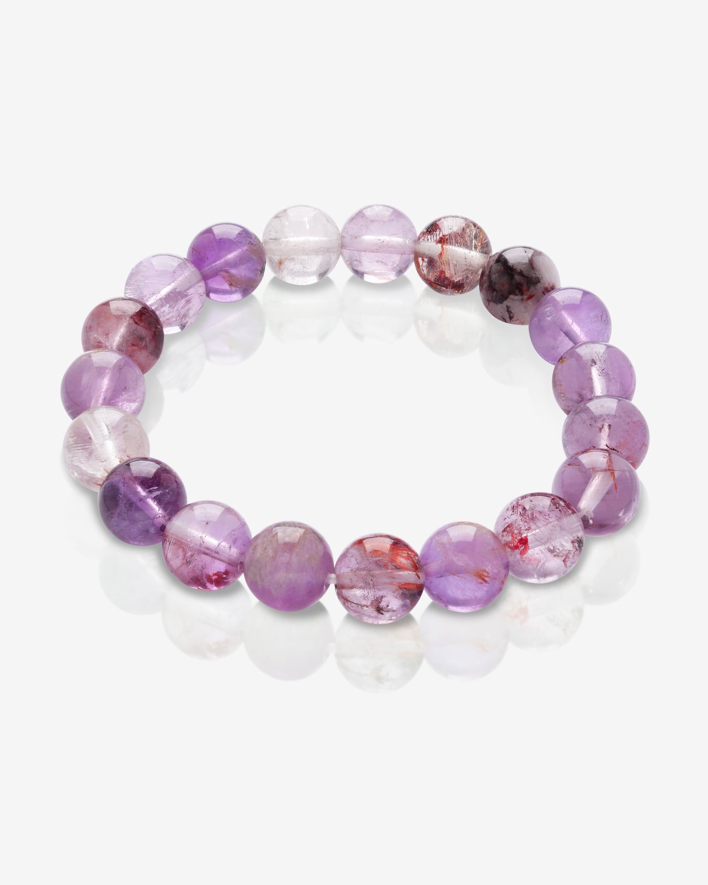 Purple Ghost Quartz Bracelet-HOTSHELLOW-P1