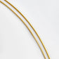 String Herringbone Necklace