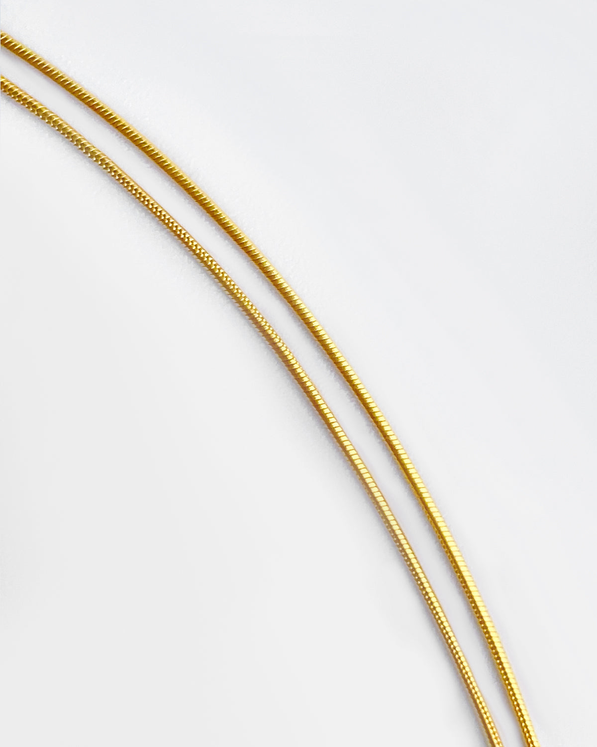 String-Fischgräten-Halskette